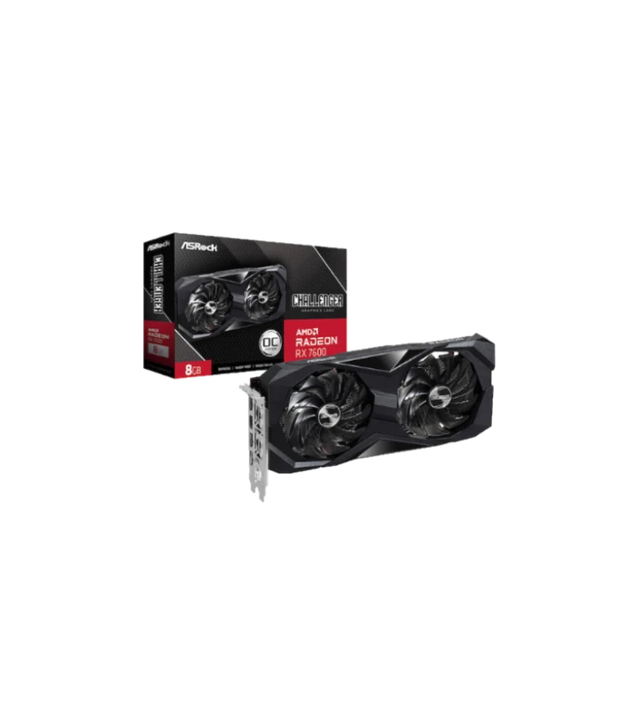 ASRock Radeon RX 7600 8GB GDDR6 Challenger OC