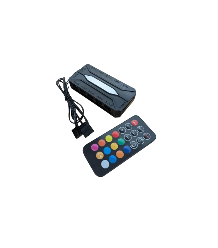 10 Fan & ARGB Controller with remote control