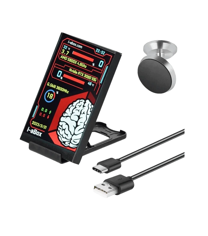 Internal indications 3.5" display