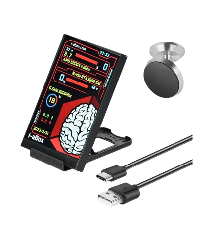 Internal indications 3.5" display