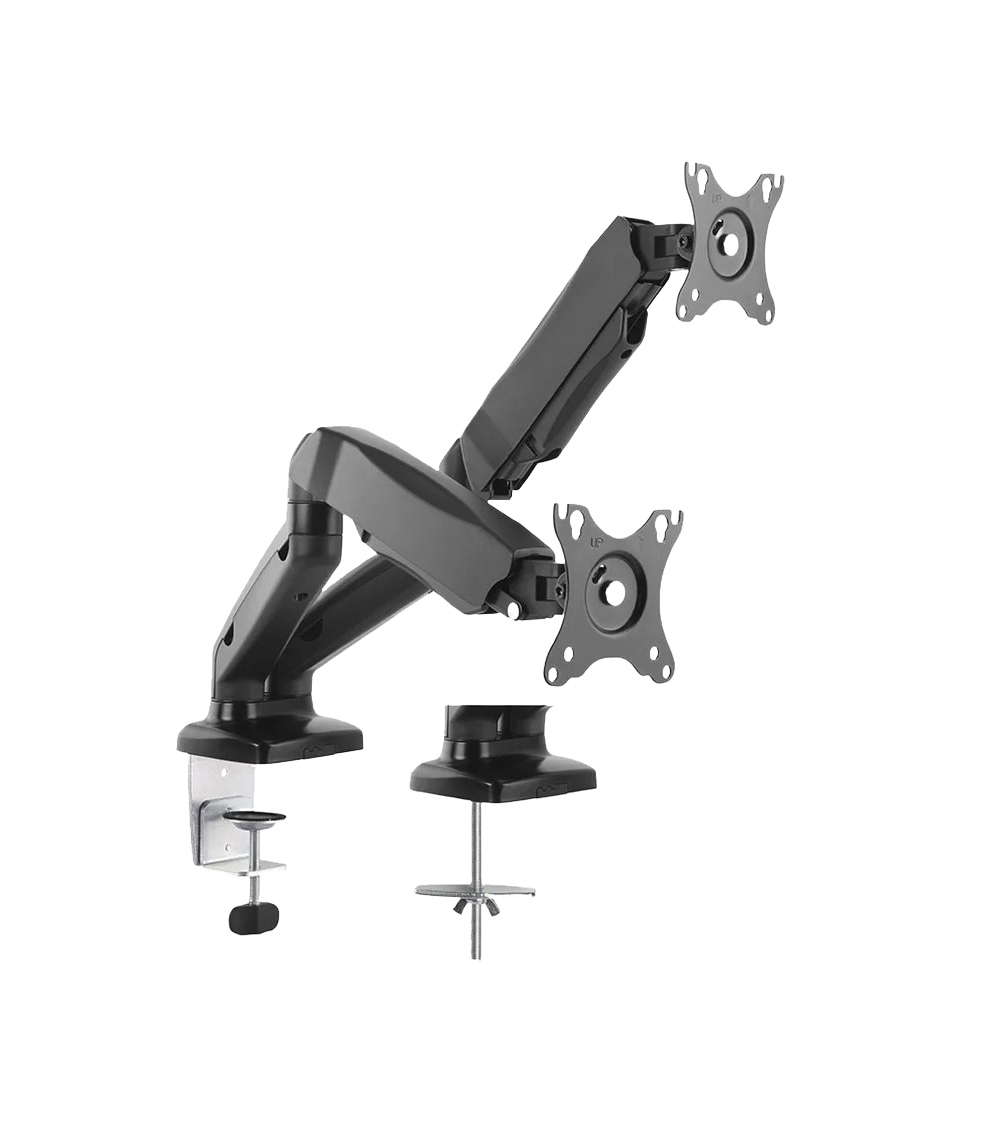 Brateck LDT13-C024 Stand for 2 Monitors up to 27" with Arm