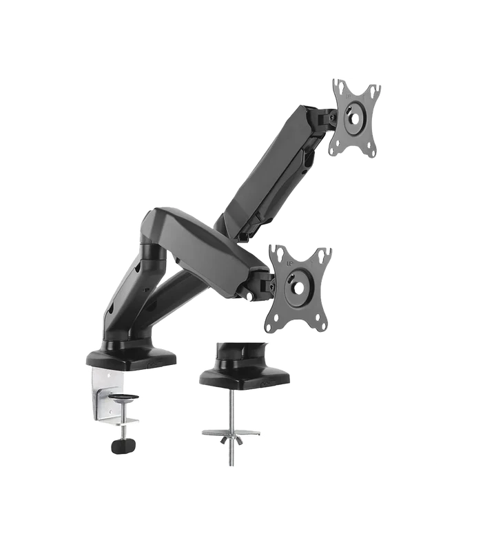 Brateck LDT13-C024 Stand for 2 Monitors up to 27" with Arm