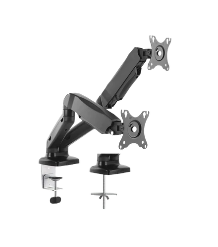 Brateck LDT13-C024 Stand for 2 Monitors up to 27" with Arm