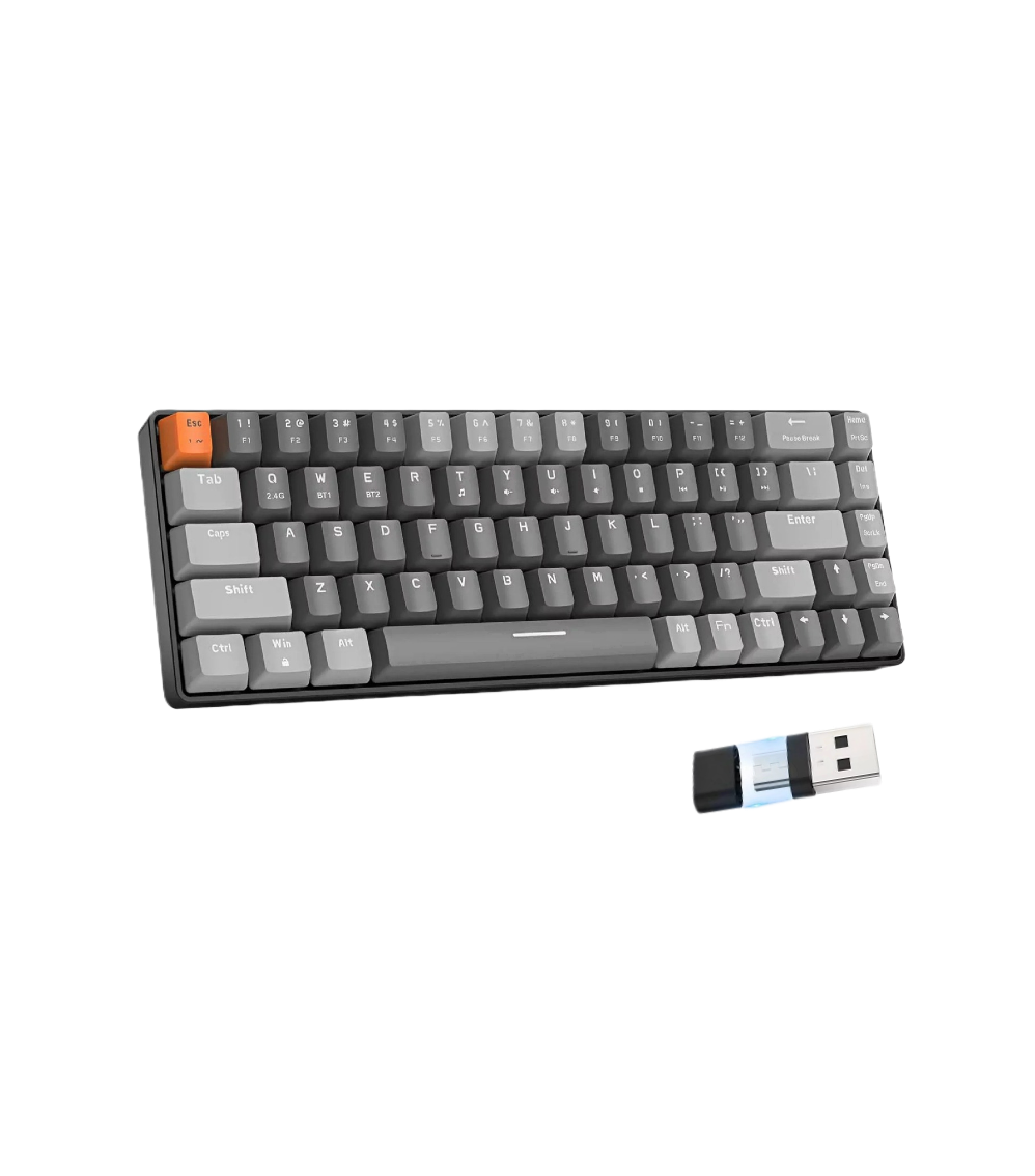 K68 Mechanical Keyboard wireless & BT